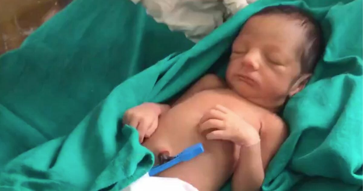 A newborn girl, now named Pihu, was found in a garbage dump in India.