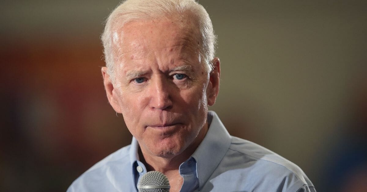 Former Vice President and Democrat presidential candidate Joe Biden speaks during a campaign event on June 4, 2019, in Berlin, New Hampshire.