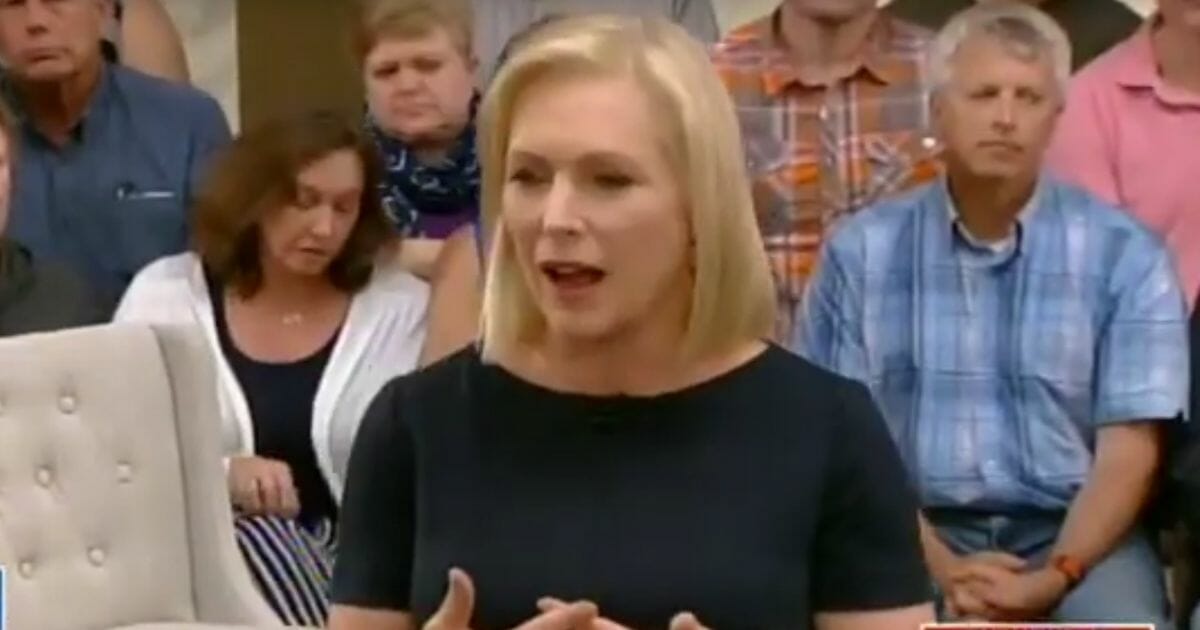 Democratic Sen. Kirsten Gillibrand discusses the NRA during a town hall with Fox News on Sunday, June 2, 2019.