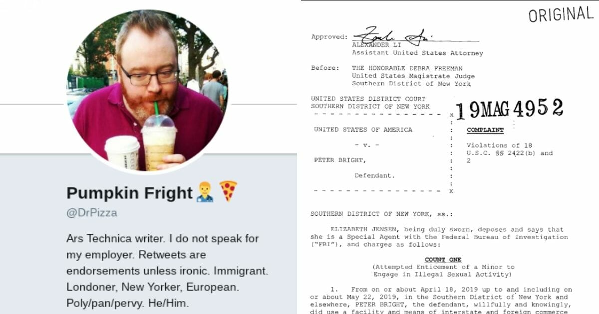Peter Bright and the complaint filed against him