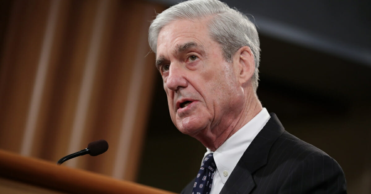Special counsel Robert Mueller makes a statement about the Russia investigation on May 29, 2019 at the Justice Department in Washington, D.C.