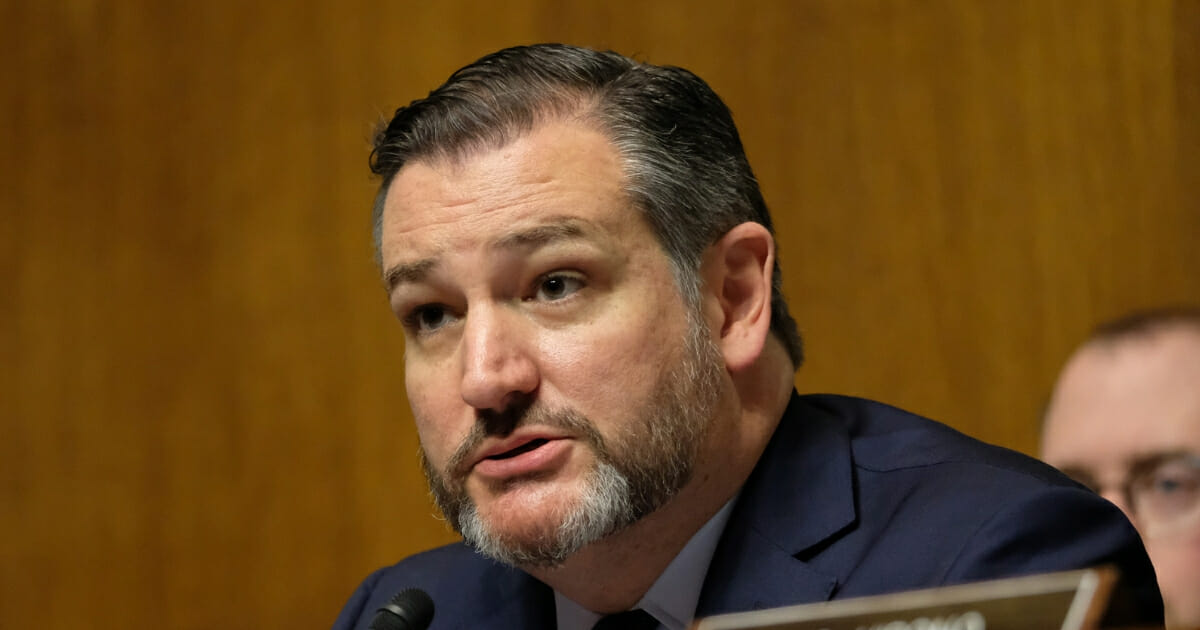 Republican Sen.Ted Cruz of Texas speaks at a Senate Judiciary Committee hearing on April 10, 2019 in Washington, D.C.