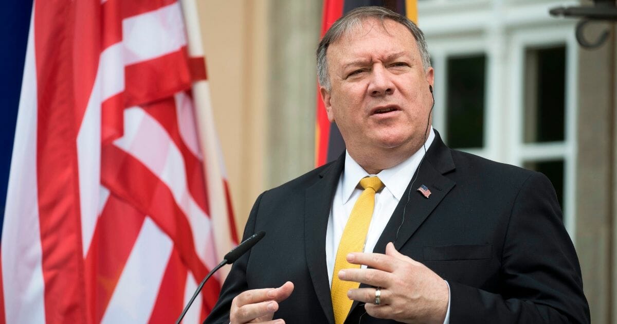 Mike Pompeo in May 31 file photo.