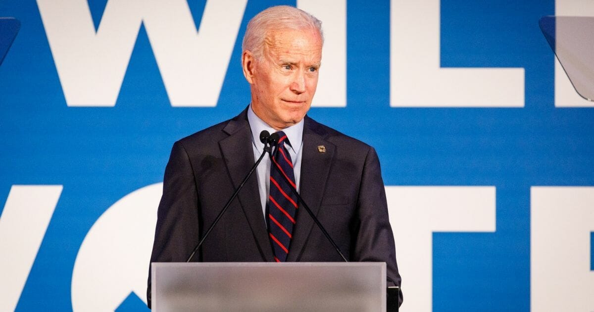 Joe Biden at DNC fundraiser on June 6.