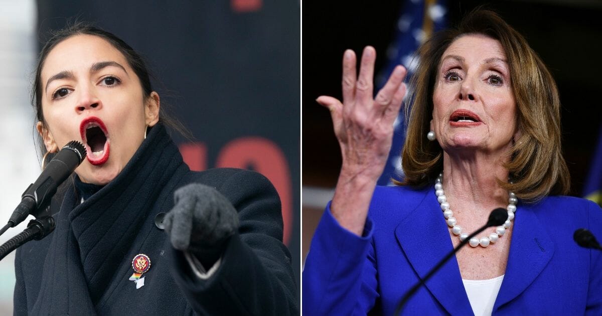 House Speaker Nancy Pelosi has drawn the wrath of Democratic Rep. Alexandria Ocasio-Cortez