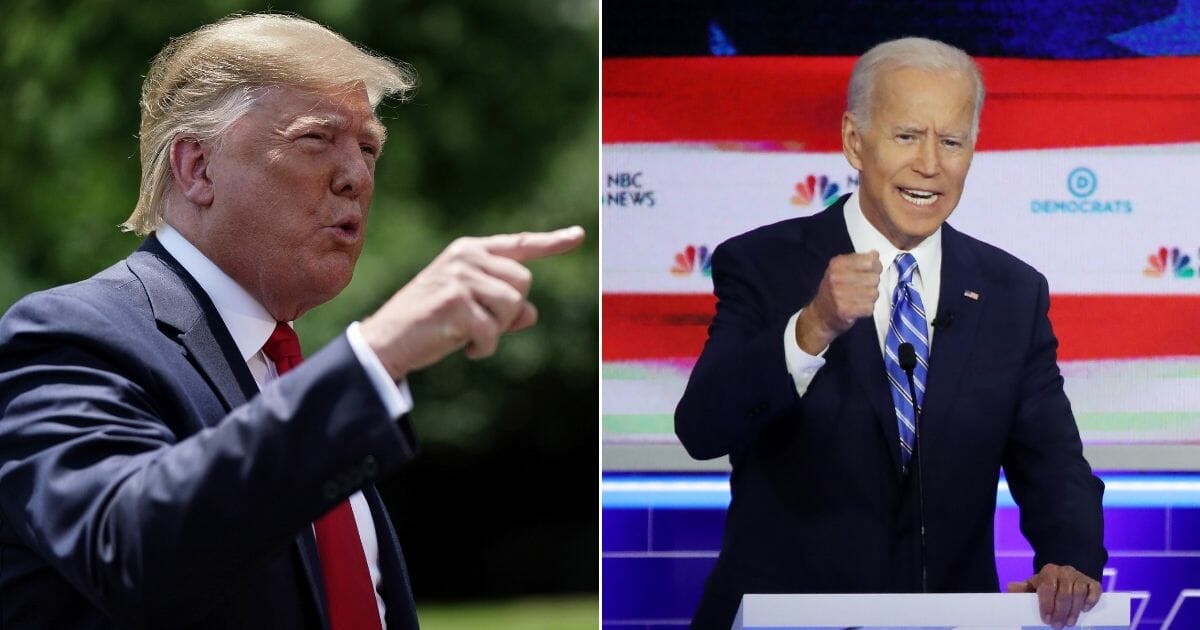 President Donald Trump weighed in on the second 2020 Democratic presidential debate Thursday after the candidates were asked a question about free health care for illegal aliens.