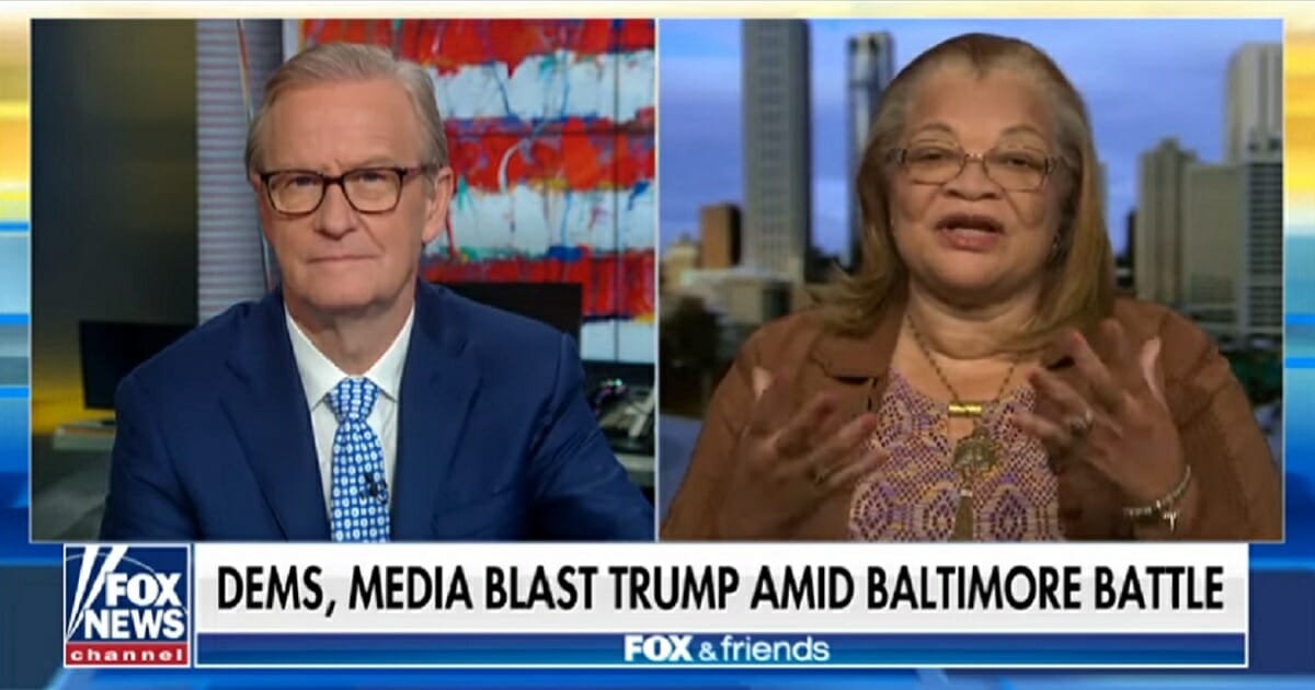 Alveda King, niece of civil rights leader Martin Luther King Jr., is interviewed Tuesday on "Fox & Friends."