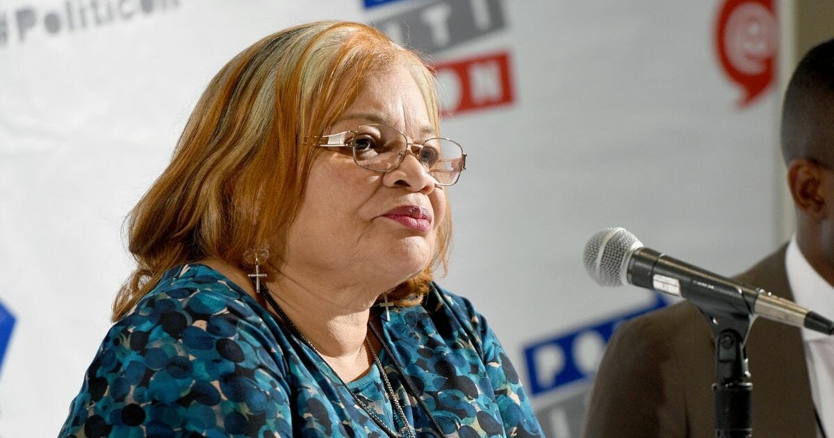 Dr. Alveda King at the 'Fatherhood, Community, and Our Cities' panel during Politicon at Pasadena Convention Center on July 29, 2017, in Pasadena, California.