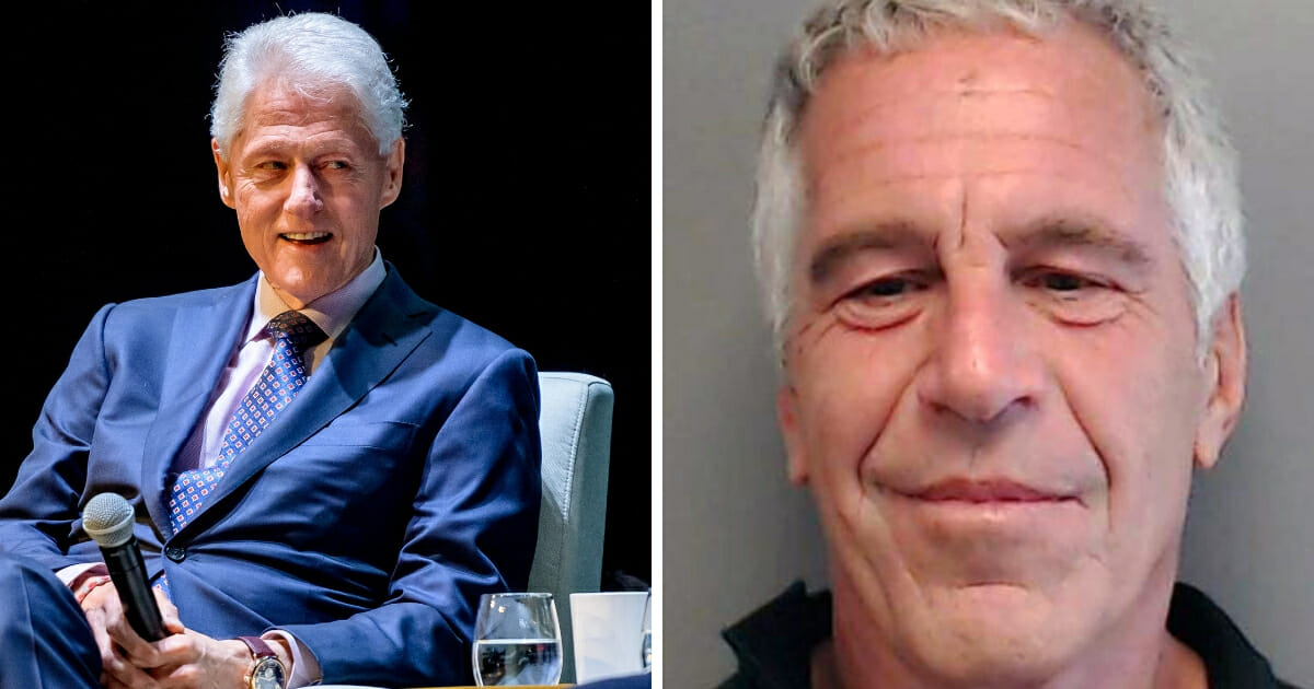 Earlier this month, after convicted sex offender Jeffrey Epstein, right, was arrested on sex-trafficking charges, former President Bill Clinton, left, put out a statement distancing himself from the wealthy financier. But according to a new bombshell report, Clinton left out quite a bit regarding his relationship with Epstein.