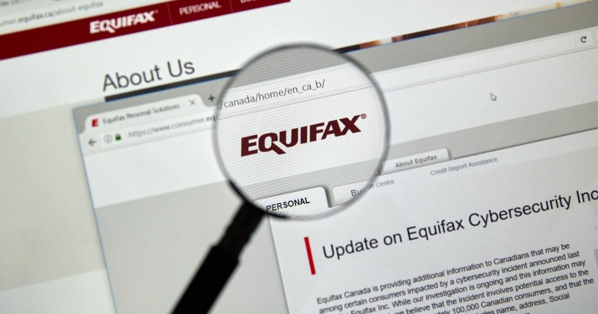 Equifax website