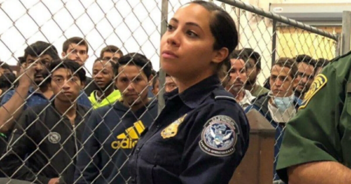 A Latina Border Patrol agent is going viral on social media, with the hashtag "ICEbae" dividing social media users.