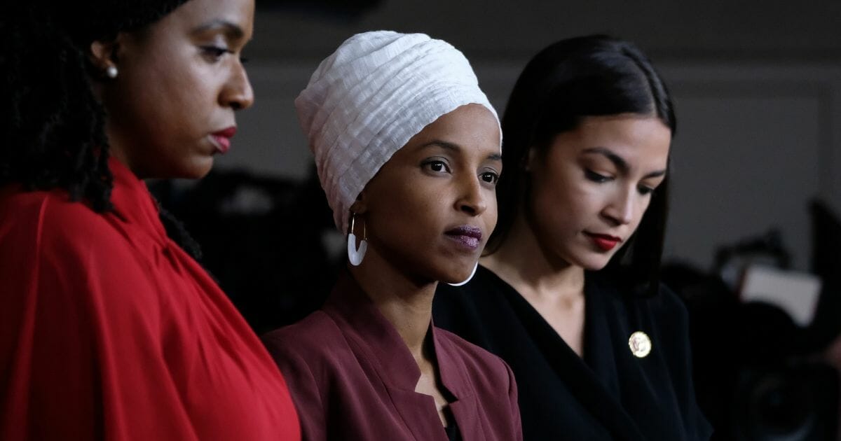 Ilhan Omar, newly elected to the U.S. House of Representatives on the Democratic ticket, speaks to a group of supporters in Minneapolis, Minnesota on Nov. 6, 2018.