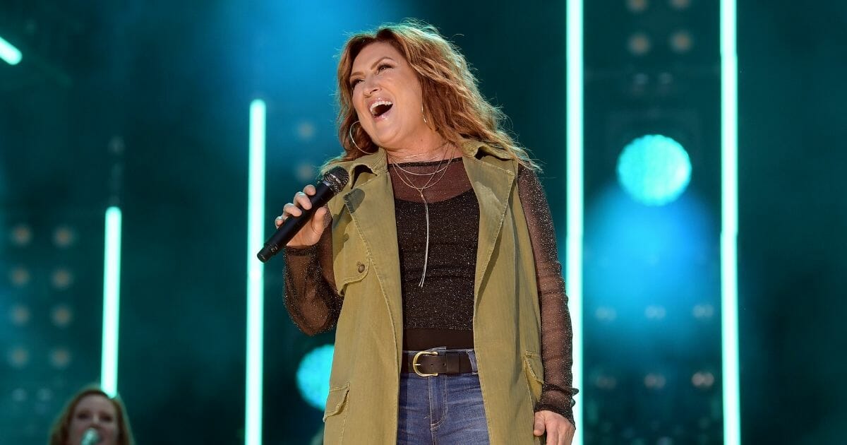 Jo Dee Messina performs on stage during day 2 for the 2019 CMA Music Festival on June 7, 2019, in Nashville, Tennessee.