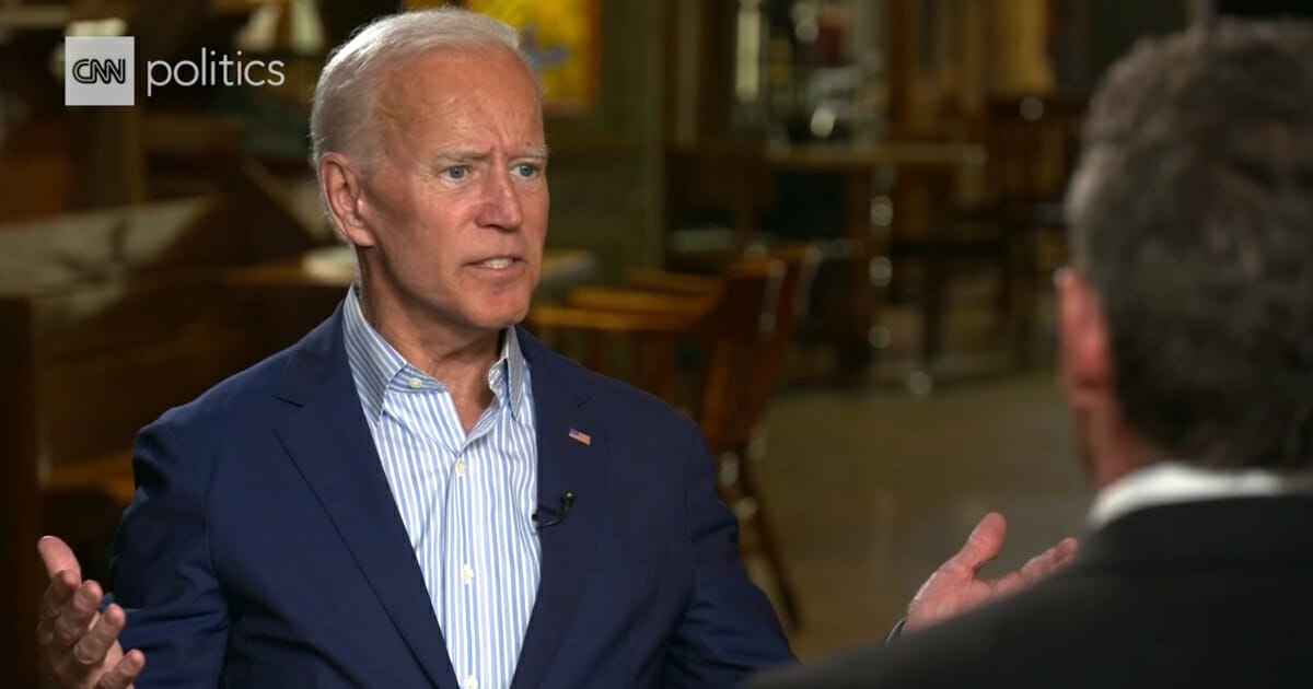 Former Vice President Joe Biden talks to CNN's Chris Cuomo.