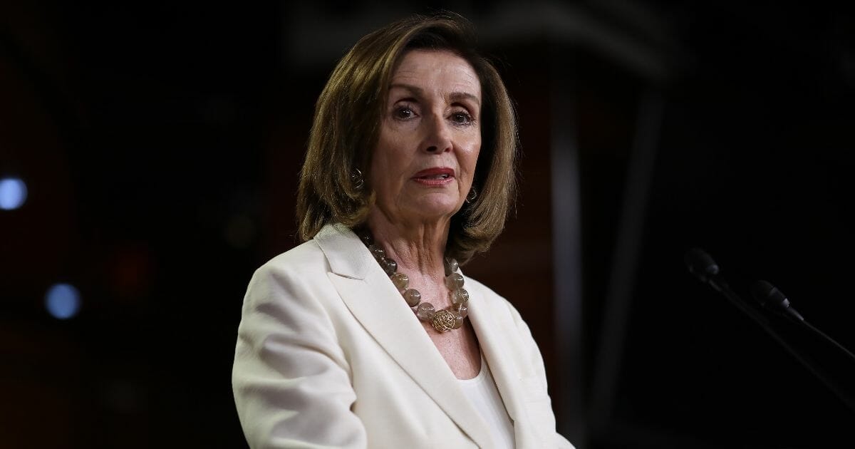 Speaker of the House Nancy Pelosi answers questions during a press conference at the U.S. Capitol on July 11, 2019, in Washington, D.C.