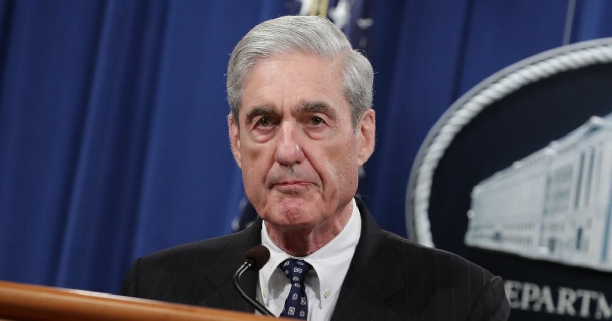 Special Counsel Robert Mueller makes a statement about the Russia investigation on May 29, 2019, at the Justice Department in Washington, D.C.