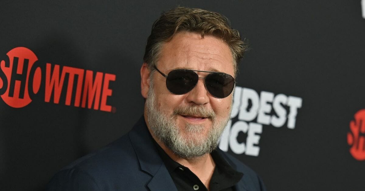 Actor Russell Crowe attends the Showtime limited series premiere of "The Loudest Voice" on June 24, 2019, in New York.