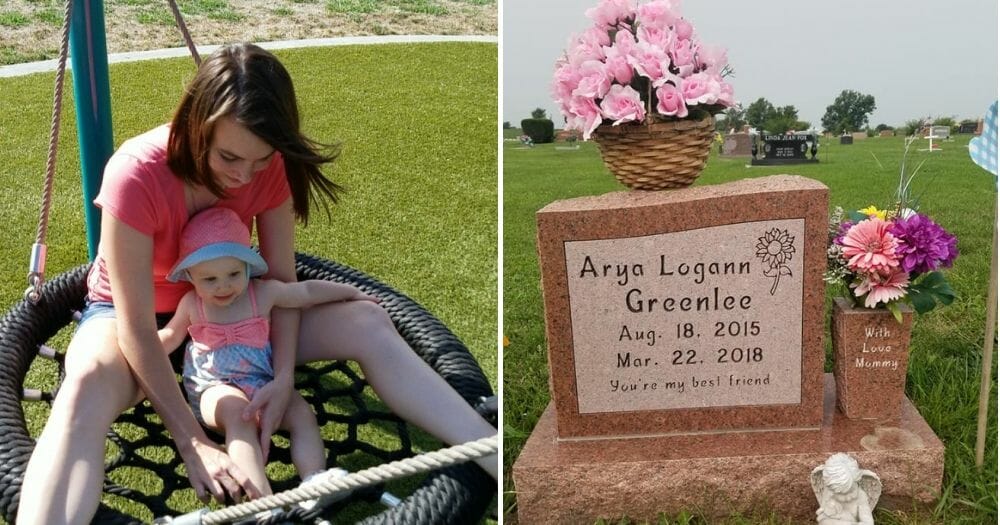 Sierra Greenlee and Arya Greenlee / Arya Greenlee's grave