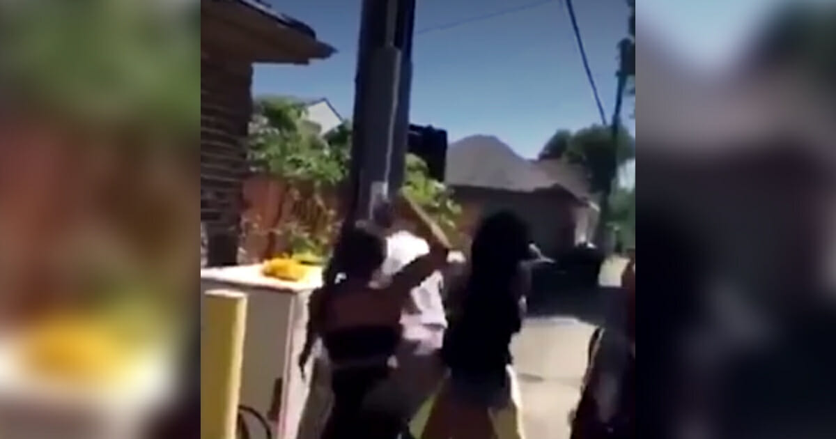 Girls beat a 15-year-old who reportedly has special needs.