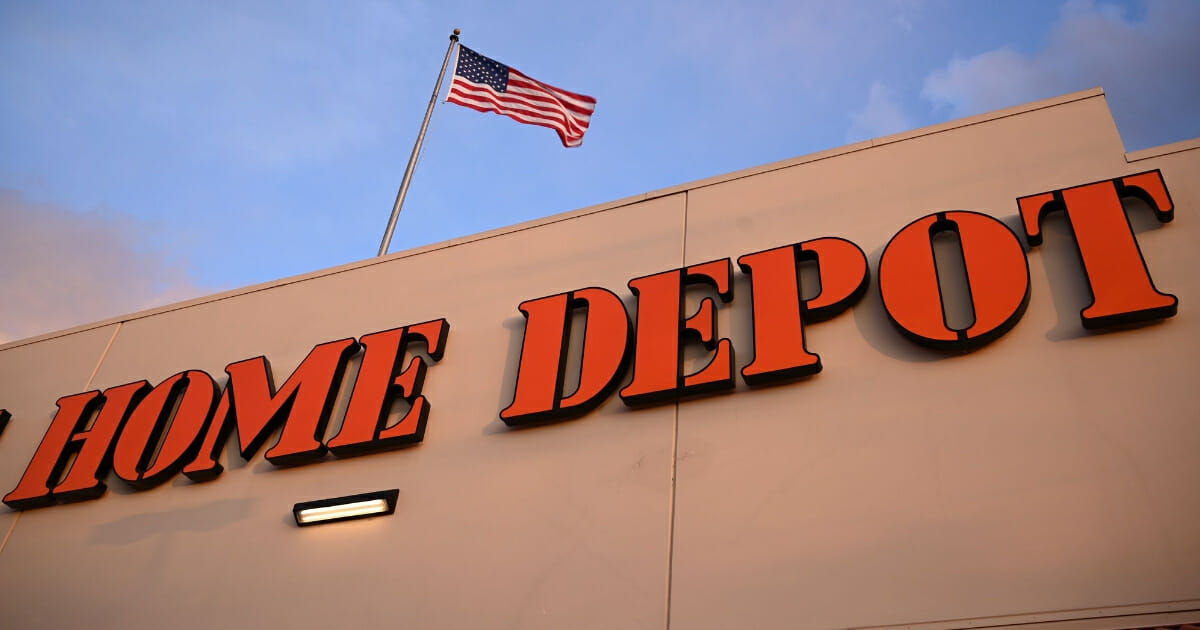 A Home Depot store in Burbank, California is seen on Feb. 18, 2019.