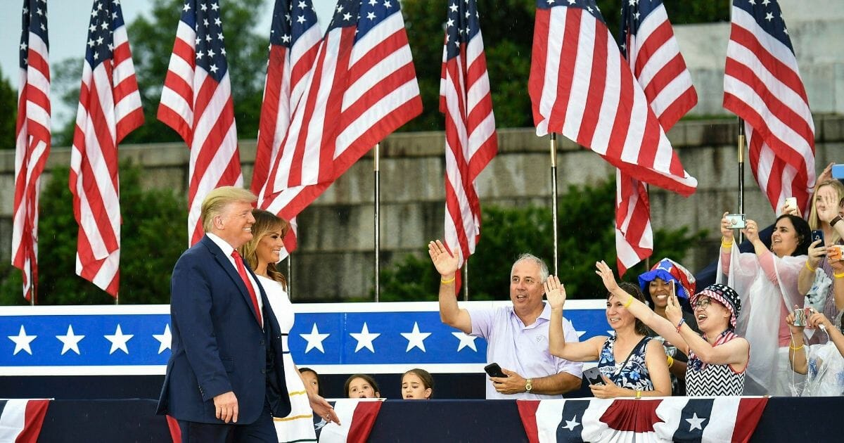 President Donald Trump's "Salute to America" event was a TV success