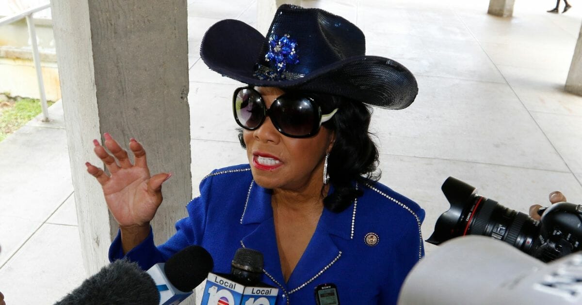 Frederica Wilson from 2017 news conference.