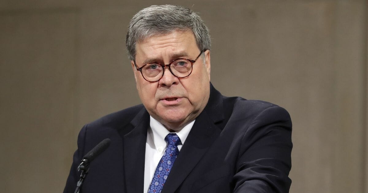 U.S. Attorney General William Barr is pictured in a file photo from May.