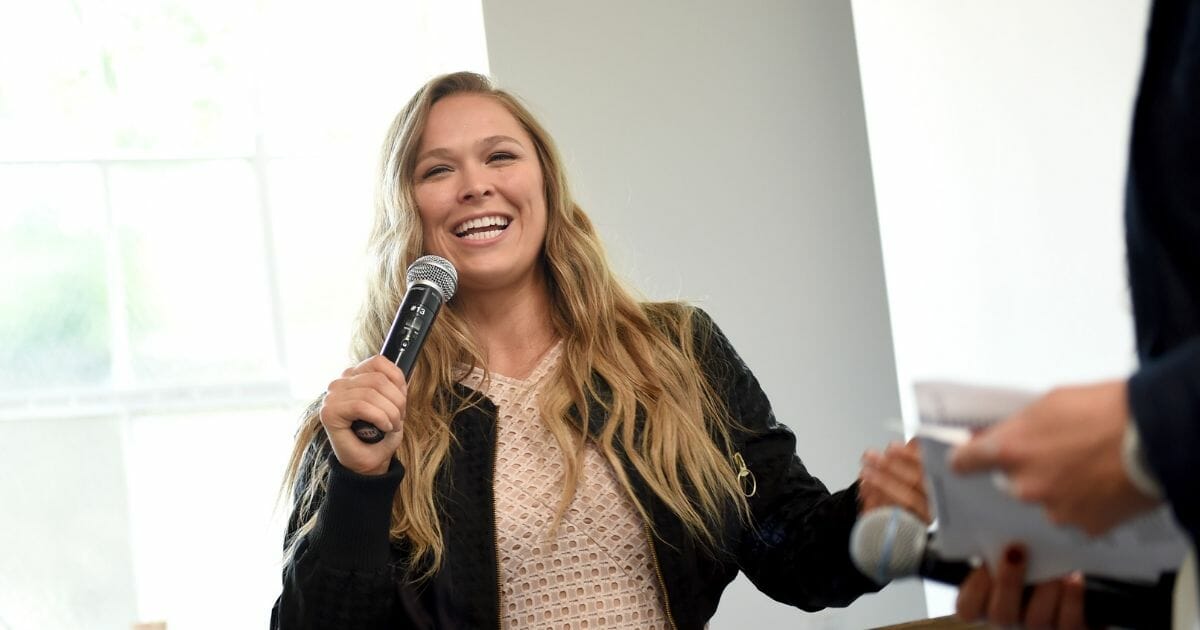 Former UFC fighter Ronda Rousey had a few things to say about the pay gap in professional soccer