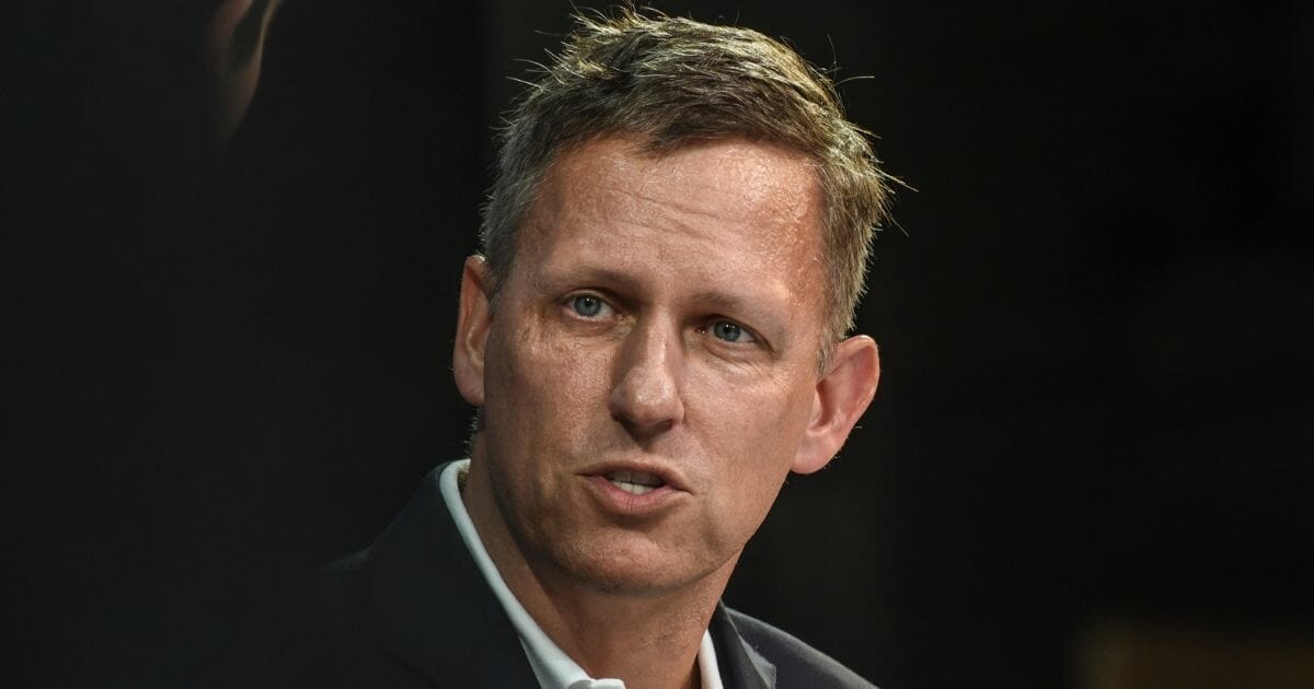 Peter Thiel, billionaire and co-founder of PayPal, is pictured in a 2018 file photo.