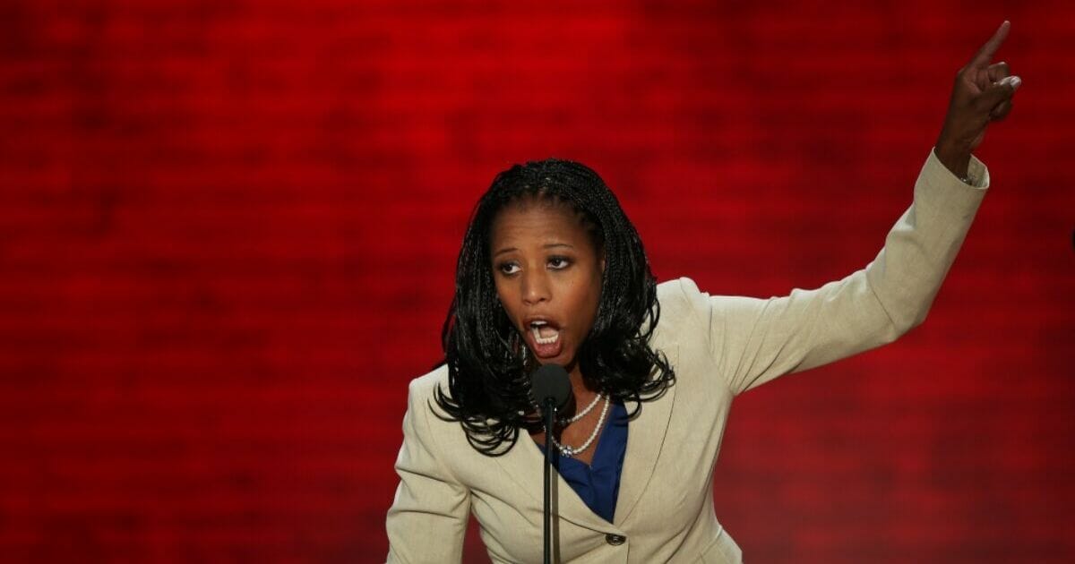 Former Republican Rep. Mia Love refused to give in to a CNN panel and call President Donald Trump's tweets racist