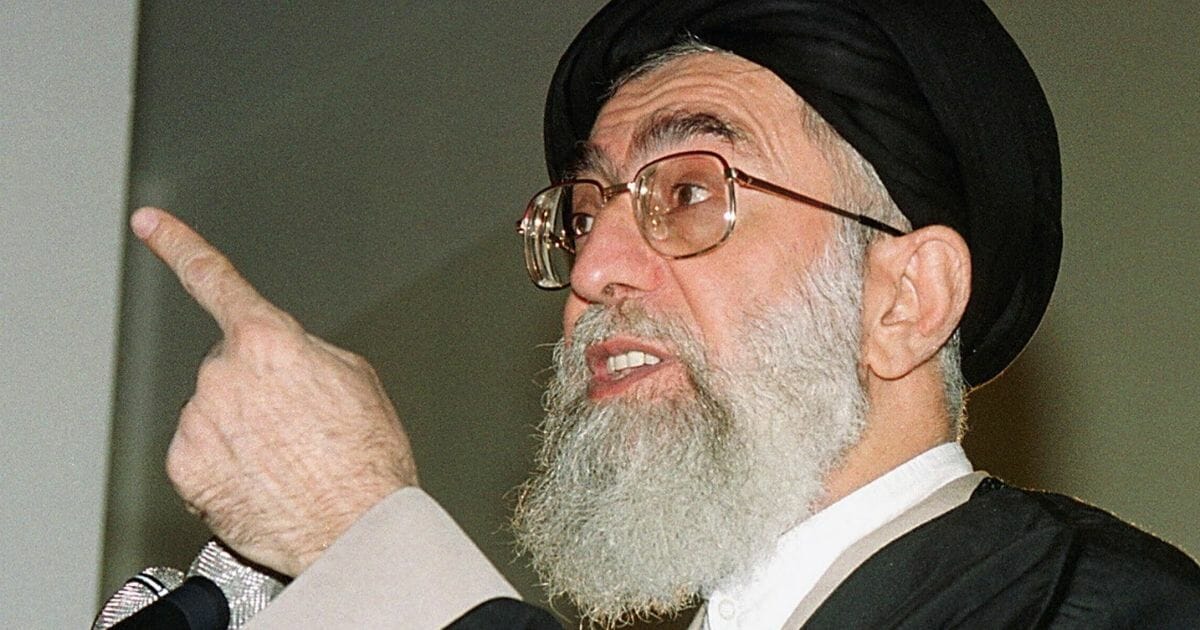 Iranian Supreme Leader Ali Khameini.