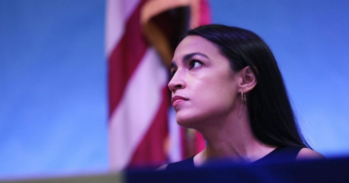 New York Rep. Alexandria Ocasio-Cortez holds an immigration Town Hall In Queens