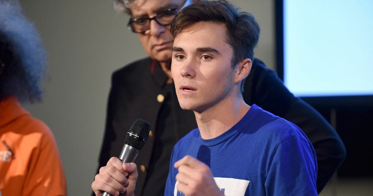 David Hogg pictured in a January file photo.
