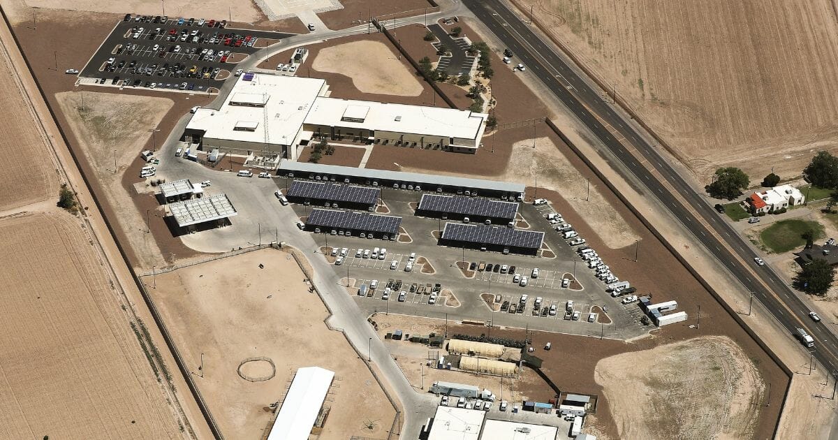 The U.S. Border Patrol facility in Clint, Texas