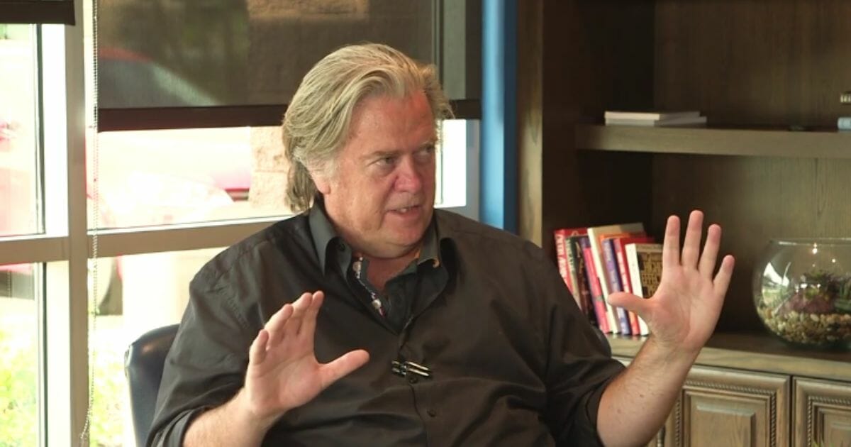 Steve Bannon sat down with Executive Editor Shaun Hair of The Western Journal on Monday, July 29.