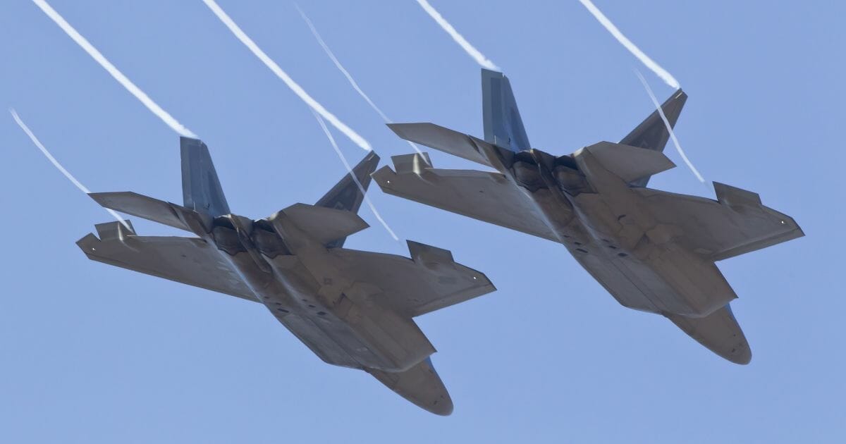 The Trump administration's deployment of F-22s may deter further Iranian provocation