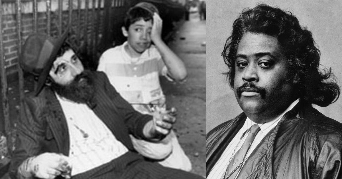 Al Sharpton and alleged victims of the Crown Heights Riots