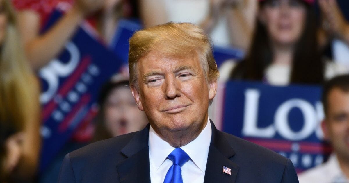 President Donald Trump has called a recent New York Times story a "hoax"