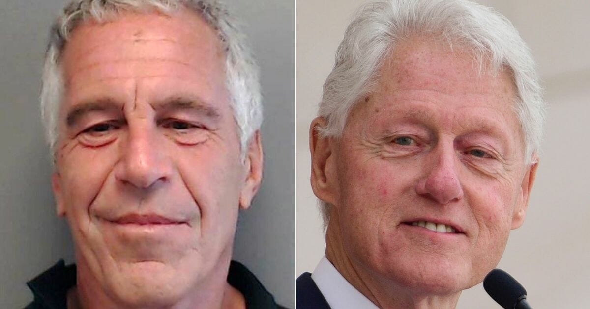 Accused sex trafficker Jeffrey Epstein, left, had a contact book full of VIPs like former President Bill Clinton, right