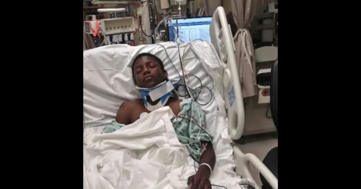 A teenager miraculously recovers from a hit-and-run accident.