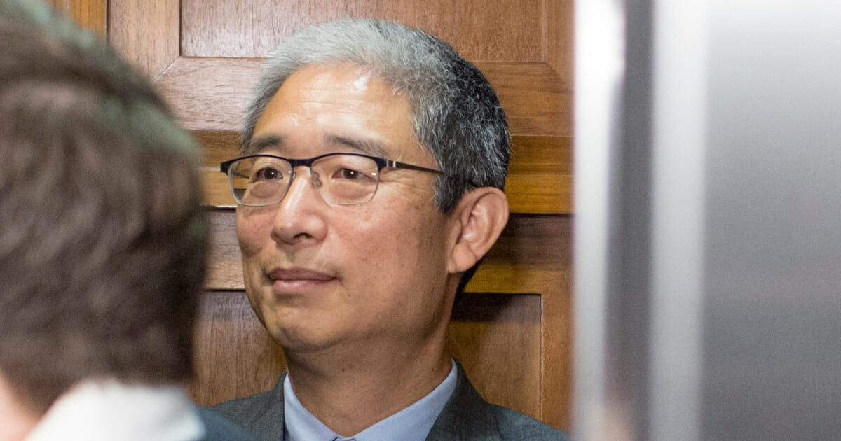 Bruce Ohr, a former associate deputy attorney general, departs following a closed hearing with the House Judiciary and House Oversight and Government Reform Committees on Capitol Hill on Aug. 28, 2018, in Washington, D.C.