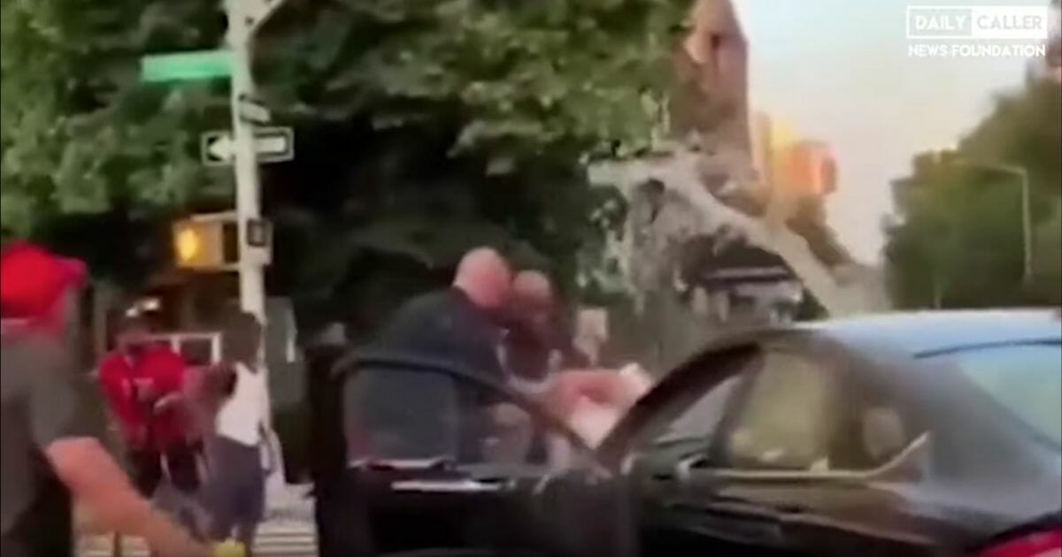 In late July in Queens, N.Y., police officers were doused with water as they tried to make an arrest.