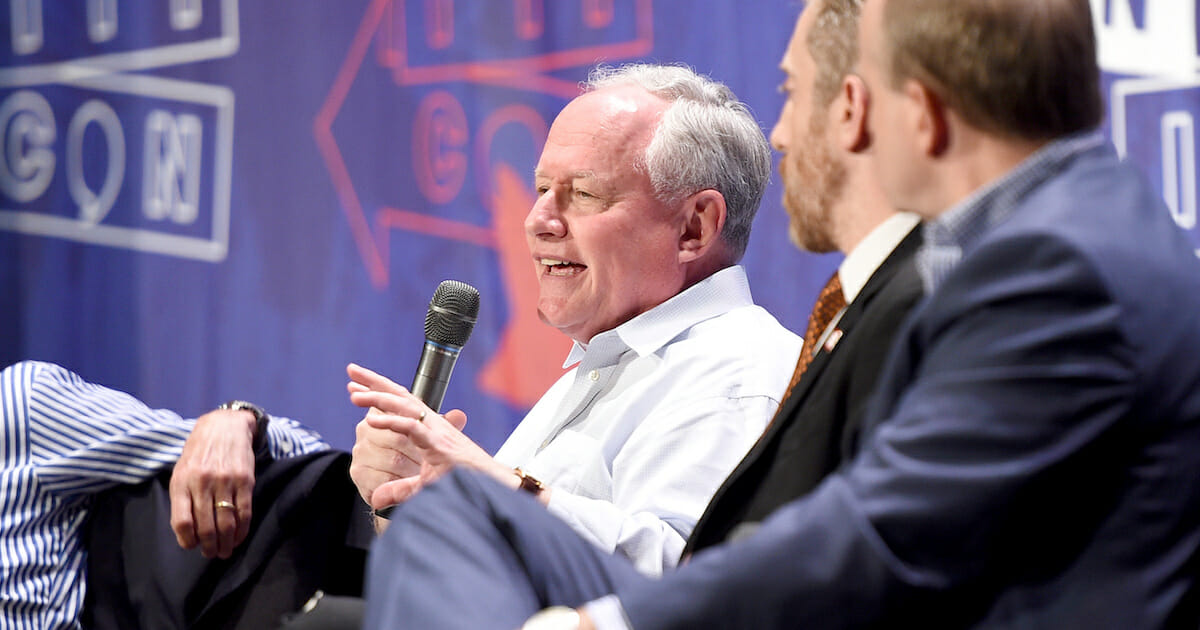 Bill Kristol speaking at Politicon, 2017