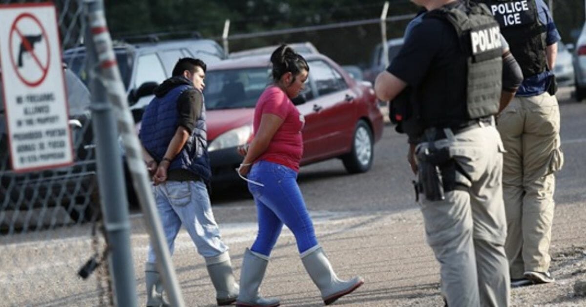 ICE arrests illegal immigrant
