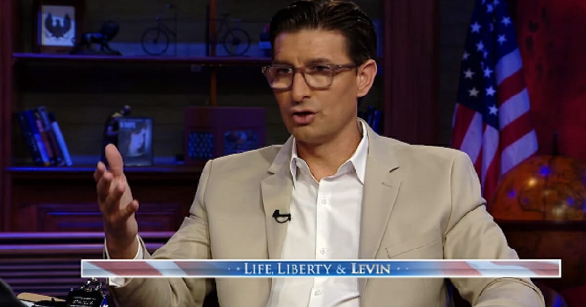 Film director and anti-sex-trafficking activist Jaco Booyens is interviewed by Fox News host Mark Levin.