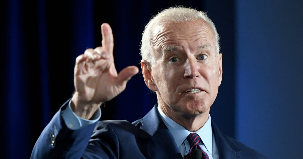 Democratic presidential candidate and former Vice President Joe Biden speaks during the 2020 Public Service Forum hosted by the American Federation of State, County and Municipal Employees at UNLV on Aug. 3, 2019, in Las Vegas, Nevada.