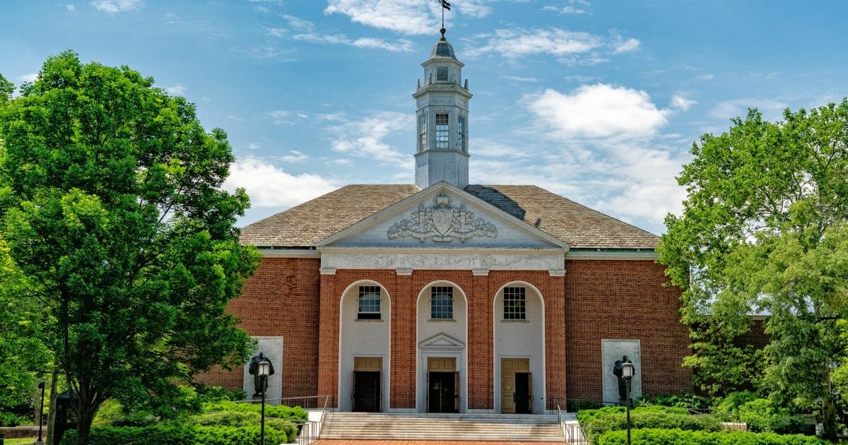 John Hopkins University in Baltimore, Maryland.