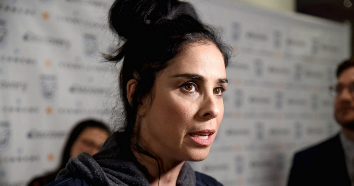 Comedian Sarah Silverman attends the NRDC's "Night of Comedy" benefit at New York Historical Society on April 30, 2019, in New York City.