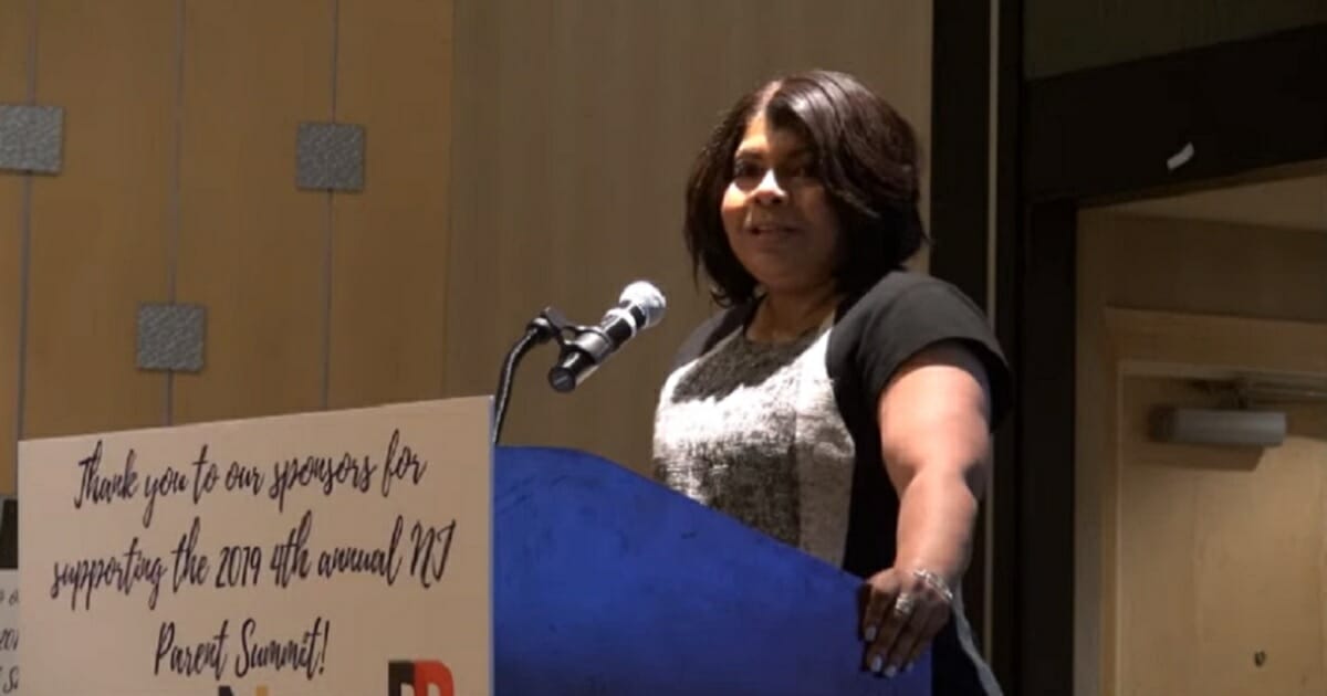 CNN's April Ryan speaks at an Aug. 3 event in New Jersey.
