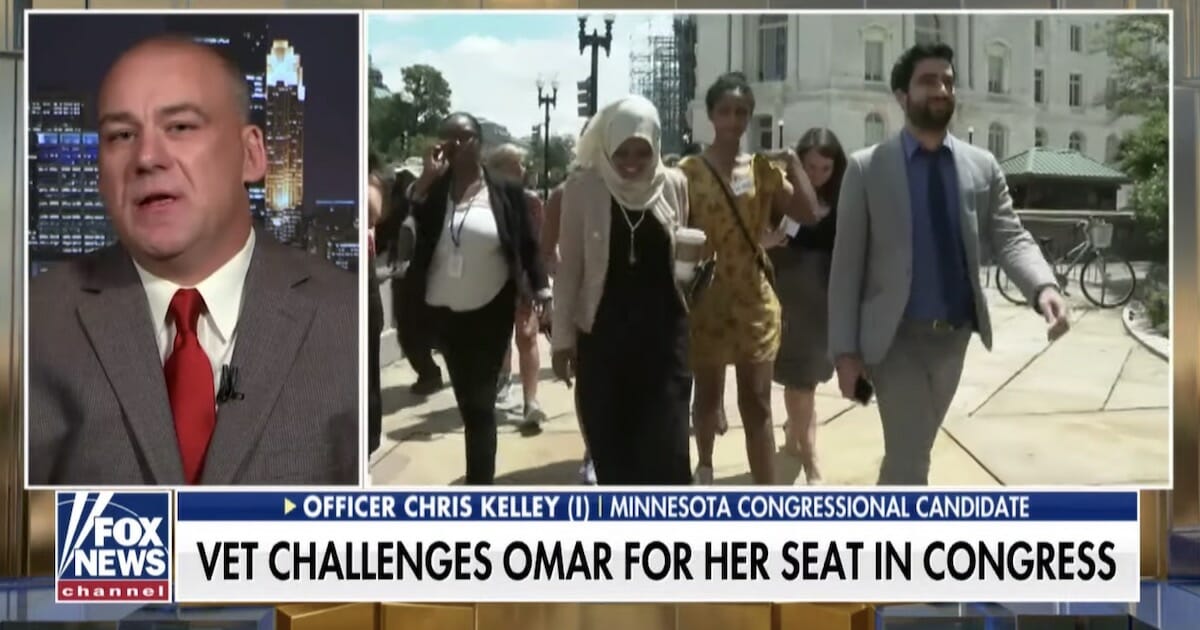 Chris Kelley served in Iraq and on the streets of Minneapolis. Now, he wants to serve in the House of Representatives. But can he beat Ilhan Omar?